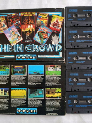 Amstrad CPC Thein Crowd συλλογή μεταχειρισμένη χωρίς πέμπτη κασέτα