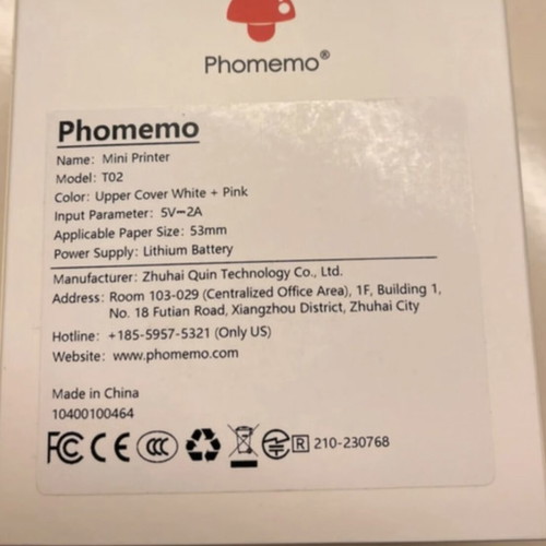 принтер phomeo