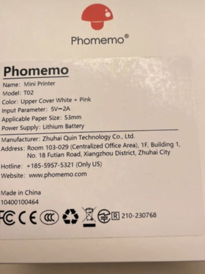 принтер phomeo