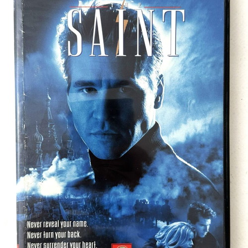 Saint DVD used with Greek subtitles, crime genre
