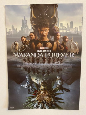 Black Panther Wakanda Forever poster new 36x22