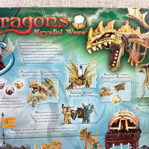 MEGA BLOKS Dragons Krystal Wars Marauder's Cliff set