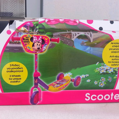 Minnie Scooter with 3 Wheels new