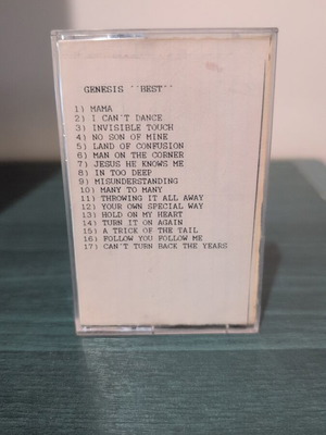 Genesis Best cassette tape like new