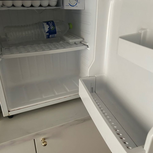 Samsung small refrigerator with shelf and ice tray