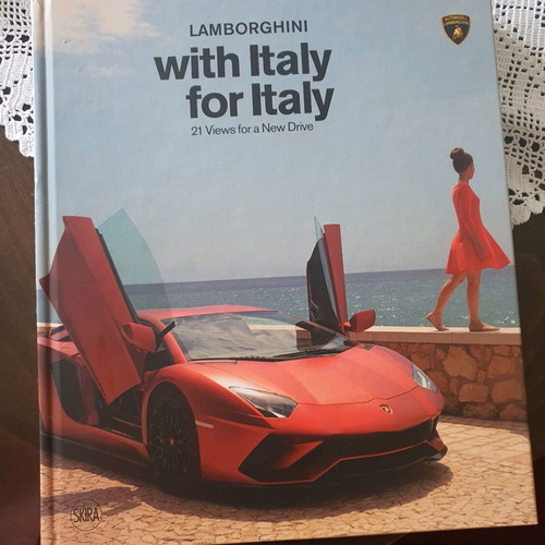 Lamborghini With Italy For Italy collectible book new