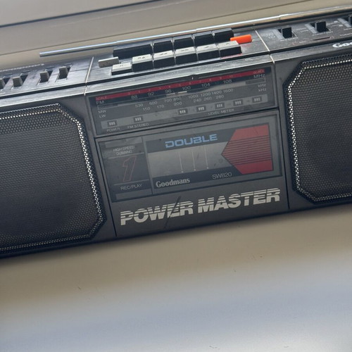 Vintage radio cassette player used, excellent working condition