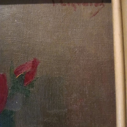 Painting by Ioannou Sifnaiou like new, rare collectible first work