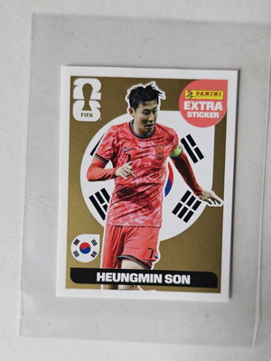 Panini FIFA Extra стикер Heungmin Son Gold нов