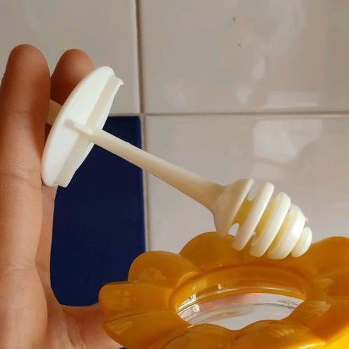 Honey jar used with uniform flow
