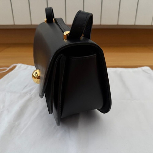 Furla Sfera bag new, natural leather, black