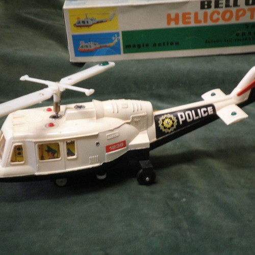 Helicopter Police Toy BELL UH-1 new by Ananias Ananiadis
