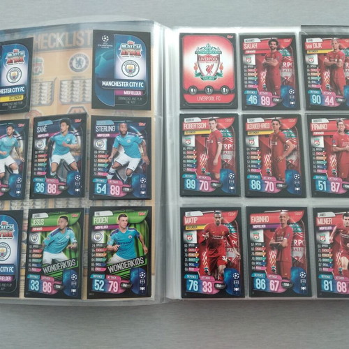 UEFA Champions League Topps Match Attax Season 19/20 trading cards bundle used