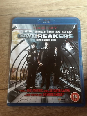 Daybreakers Blu-Ray used with English subtitles