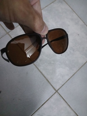 Luk men's sunglasses like new, brown