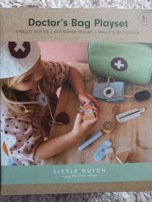 Βαλιτσάκι γιατρού Little Dutch μεταχειρισμένο, λείπει ένα τσιρότο