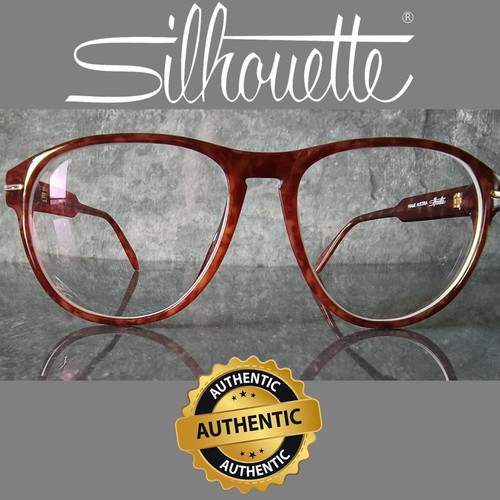 Silhouette SPX M 2705/20 C1221 brown eyeglass frame like new