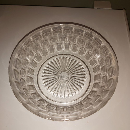 Crystal bowl made of crystal, beautiful