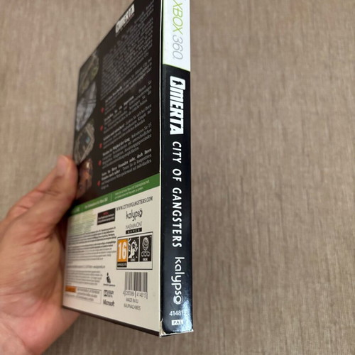 Omerta City of Gangsters Xbox 360 PAL new, complete sealed