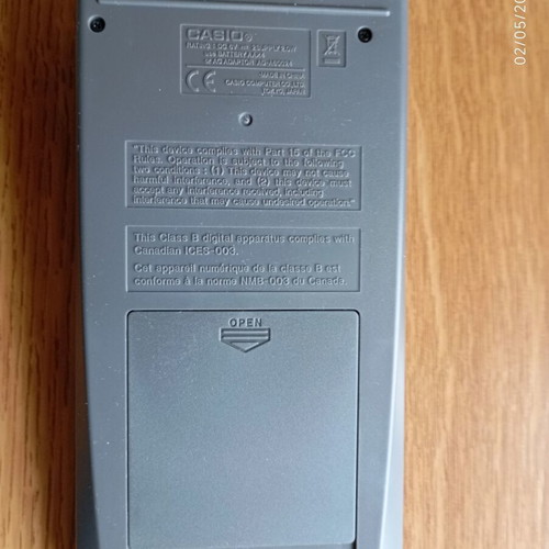 Casio HR-8TEgyb calculator with tape like new, 12 digits