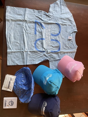 Aegean Airlines Collectible Set new, anniversary kids T-shirt and accessories