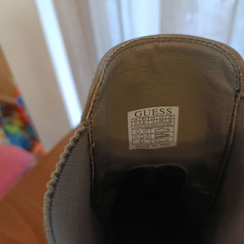 Guess green ankle boots like new, women's size 41