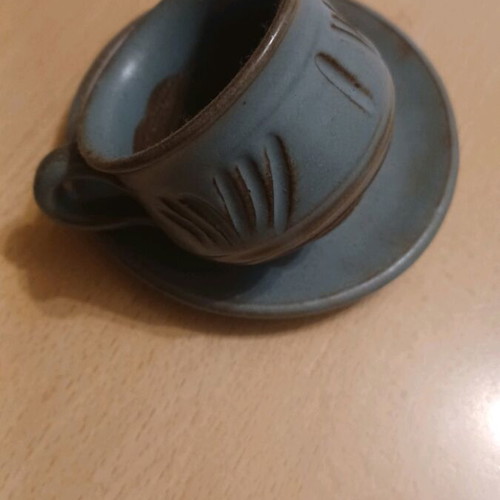 Κεραμικό φλιτζανάκι espresso vintage σαν καινούργιο
