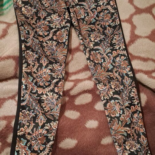Women's leggings size S like new, multicolor