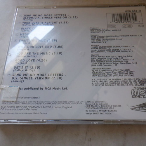 Trapeze High Flyers CD new, rock