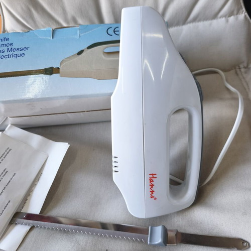 Vintage Hanns Electric Knife new in box