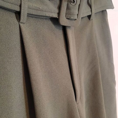 Sinsay khaki bermuda shorts used, size S with belt