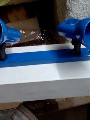 Προβολάκια 2φωτα μπλε, καινούργια, πακέτο 13 τεμαχίων