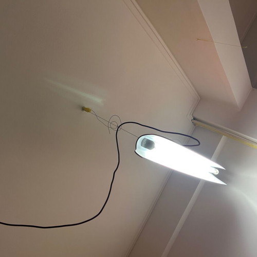 Ceiling light fixture for island or table, like new