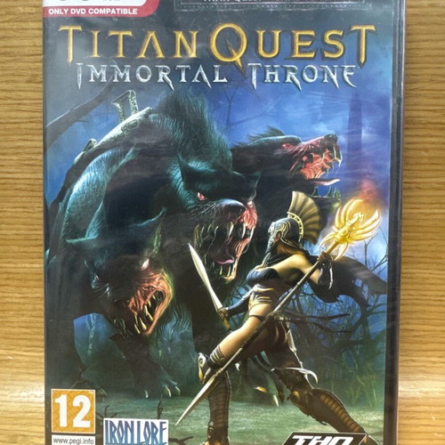 Titan Quest Immortal Throne PC new collectible with seal