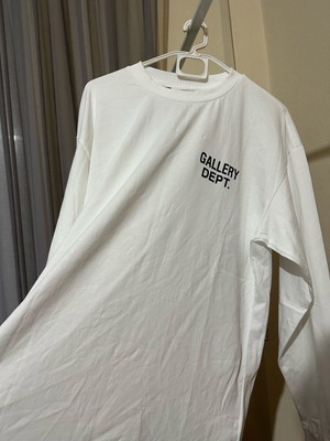 Gallery Dept Crewneck Hoodie λευκό, καινούργιο, μέγεθος L