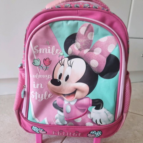 Mini school bag used with Minnie Mouse design