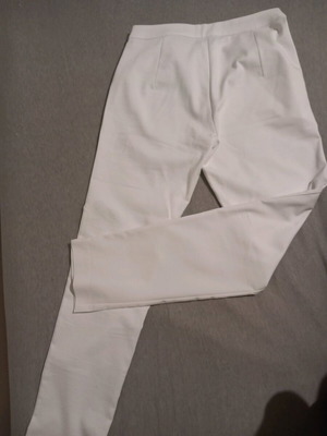 4Tailors women's pants white fitted like new, size S