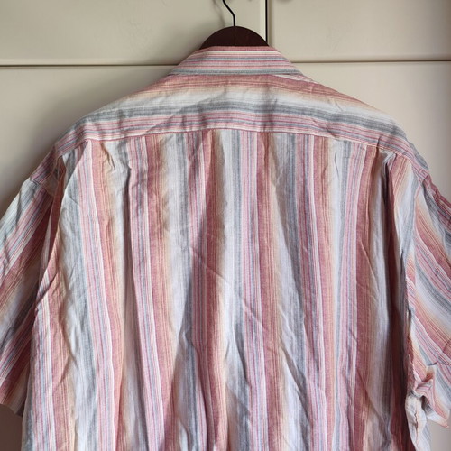 Trachten vintage Austrian Alpen Oktoberfest cotton shirt XXL