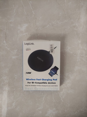 LogiLink Wireless Fast Charging Pad 10W for Qi devices