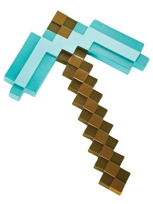 Minecraft Replica Diamond Pickaxe 40 εκ. πλαστικό καινούργιο