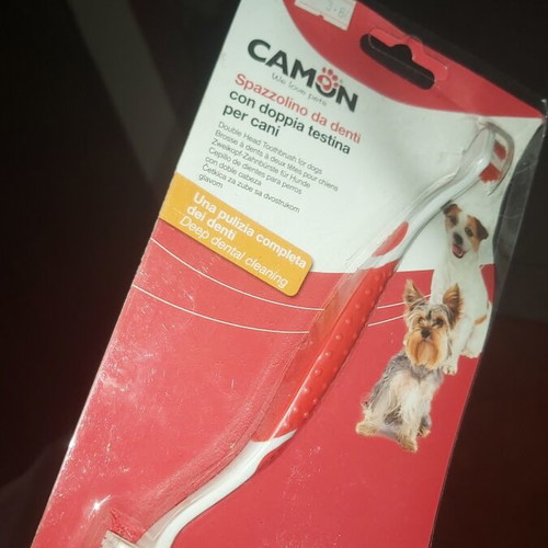 Double Head Toothbrush for Dogs new