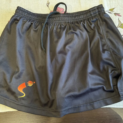Sport Skort Oysho size M like new, black with badminton print