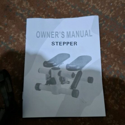 Mini stepper new with resistance bands, handles and hand straps, unused