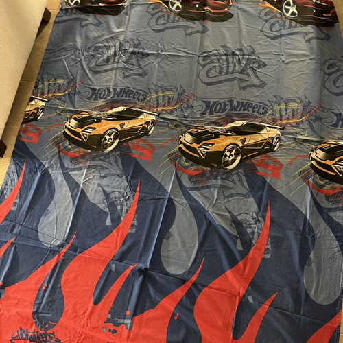 Kentia Hot Wheels Single Bed Sheet used 2.60x1.55 m