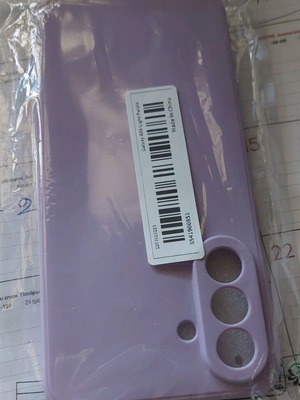 Galaxy A56 phone case purple silicone new