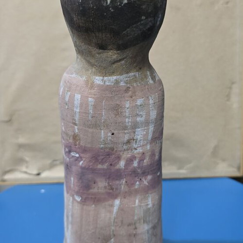 Ceramic doll Eleni Vernardaki signed used