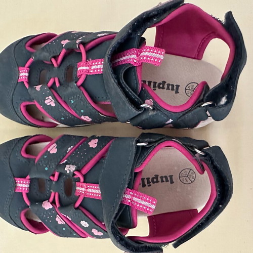 Lupilu sandals size 29 like new, blue and pink