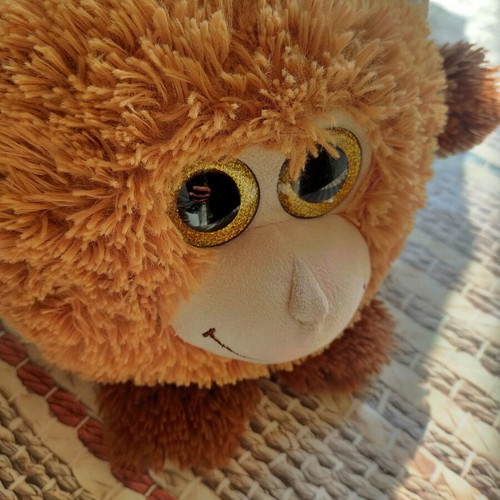 Soft plush monkey toy