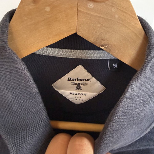 Barbour Polo T-shirt used, size M, blue