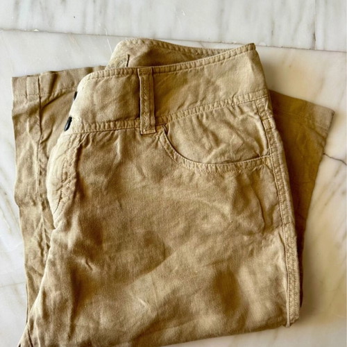 Massimo Dutti linen pants medium beige like new